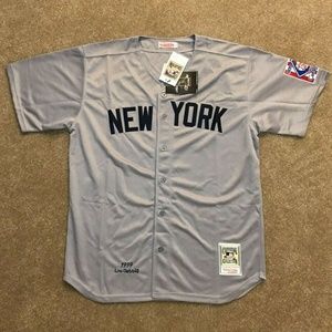 Lou Gehrig #4 New York Yankees Jersey Size 52